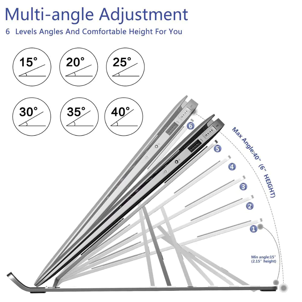 FlexiStand – Adjustable Foldable Laptop Stand