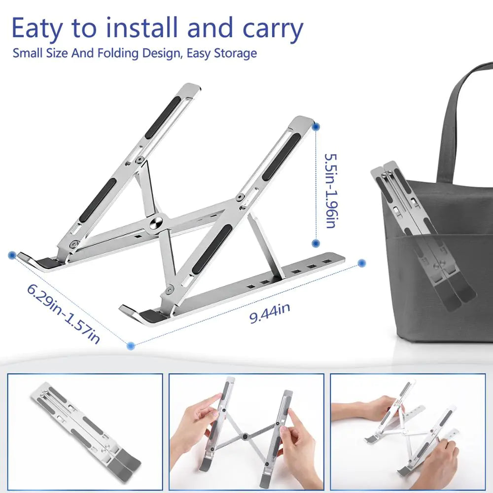 FlexiStand – Adjustable Foldable Laptop Stand