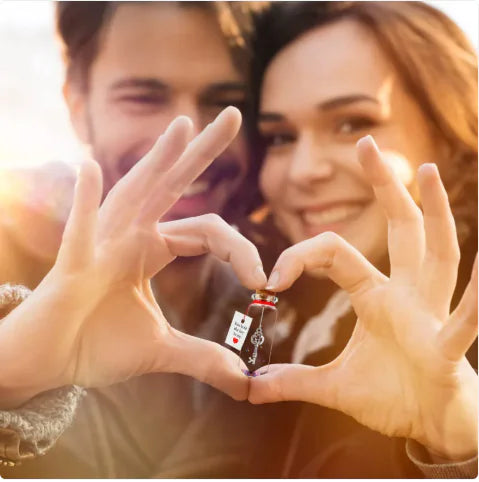 Valentine's Love Pendant Bottle